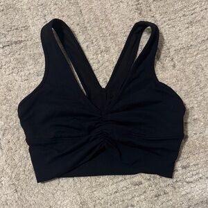 ALO Wild Thing Black Sports Bra